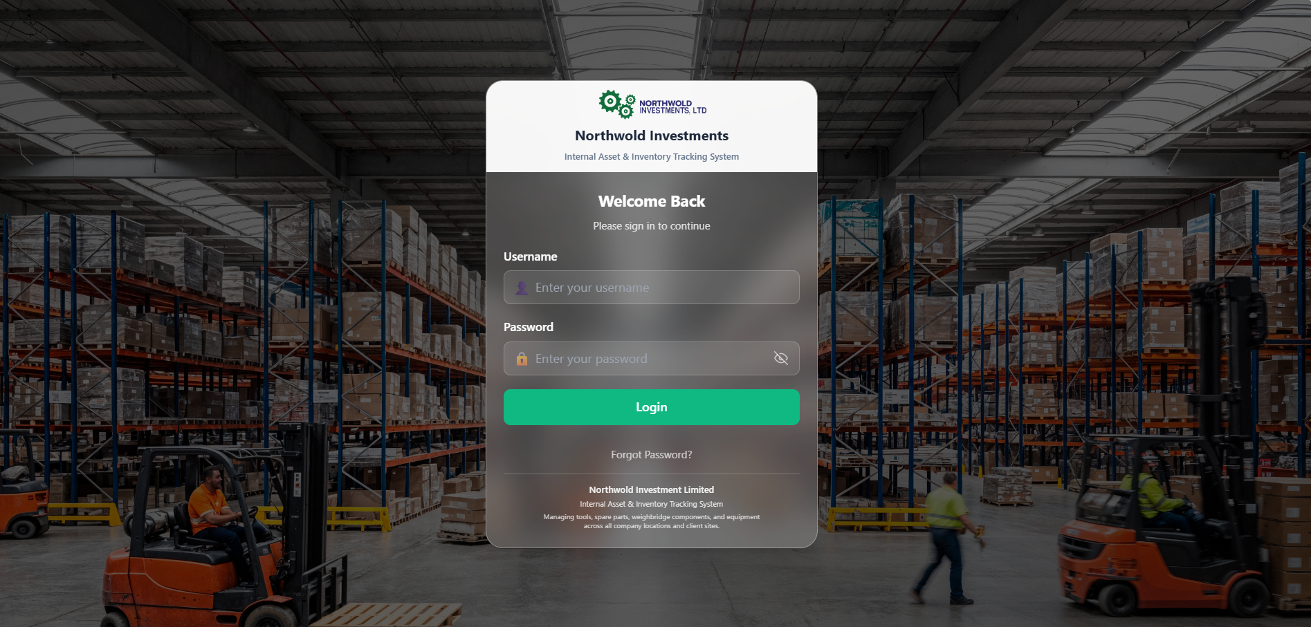 Northwold Asset and Inventory Management System